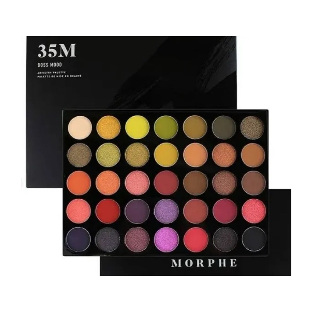 New MORPHE 35M Boss Mood Eyeshadow Makeup Palette